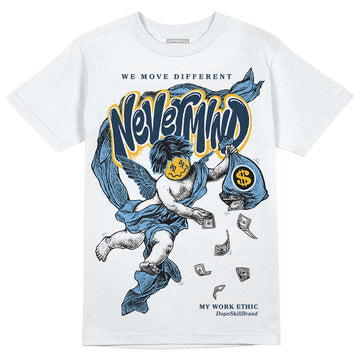 Jordan 1 High OG “First in Flight” DopeSkill T-Shirt Nevermind Graphic Streetwear - White 