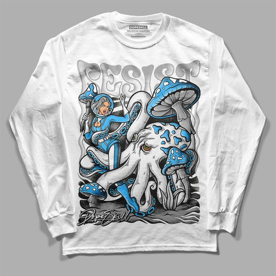 Dunk Low ‘Pure Platinum’ DopeSkill Long Sleeve T-Shirt Resist Graphic Streetwear - White