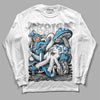 Dunk Low ‘Pure Platinum’ DopeSkill Long Sleeve T-Shirt Resist Graphic Streetwear - White