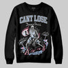 Jordan 3 GS “Denim/Pink Glow” DopeSkill Sweatshirt Cant Lose Graphic Streetwear - Black