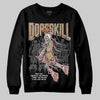 Nike Air Force 1 Low Canvas “Linen” DopeSkill Sweatshirt Thunder Dunk Graphic Streetwear - black