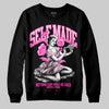 Pink Sneakers DopeSkill Sweatshirt Self Made Graphic Streetwear - Black