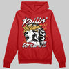 Red Sneakers DopeSkill Hoodie Got It Out The Mud Graphic Streetwear - Red