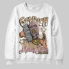 Nike Air Force 1 Low Canvas “Linen” DopeSkill Sweatshirt Get Rich Graphic Streetwear - White