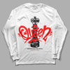 Jordan 1 Retro High OG "Satin Bred" DopeSkill Long Sleeve T-Shirt Queen Chess Graphic Streetwear - White