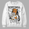 Dunk Low Cool Grey DopeSkill Sweatshirt Stay It Busy Graphic Streetwear - White 