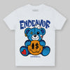 Royal Blue Sneakers DopeSkill Toddler Kids T-shirt Endeavor Graphic Streetwear - White