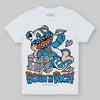 Jordan 1 High OG “UNC” Reimagined DopeSkill Toddler Kids T-shirt Born To Be Rich Graphic Streetwear - White