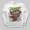 Neon Green Sneakers DopeSkill Long Sleeve T-Shirt MILF Graphic Streetwear - White