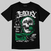 Green Sneakers DopeSkill T-Shirt Jealousy Graphic Streetwear - Black
