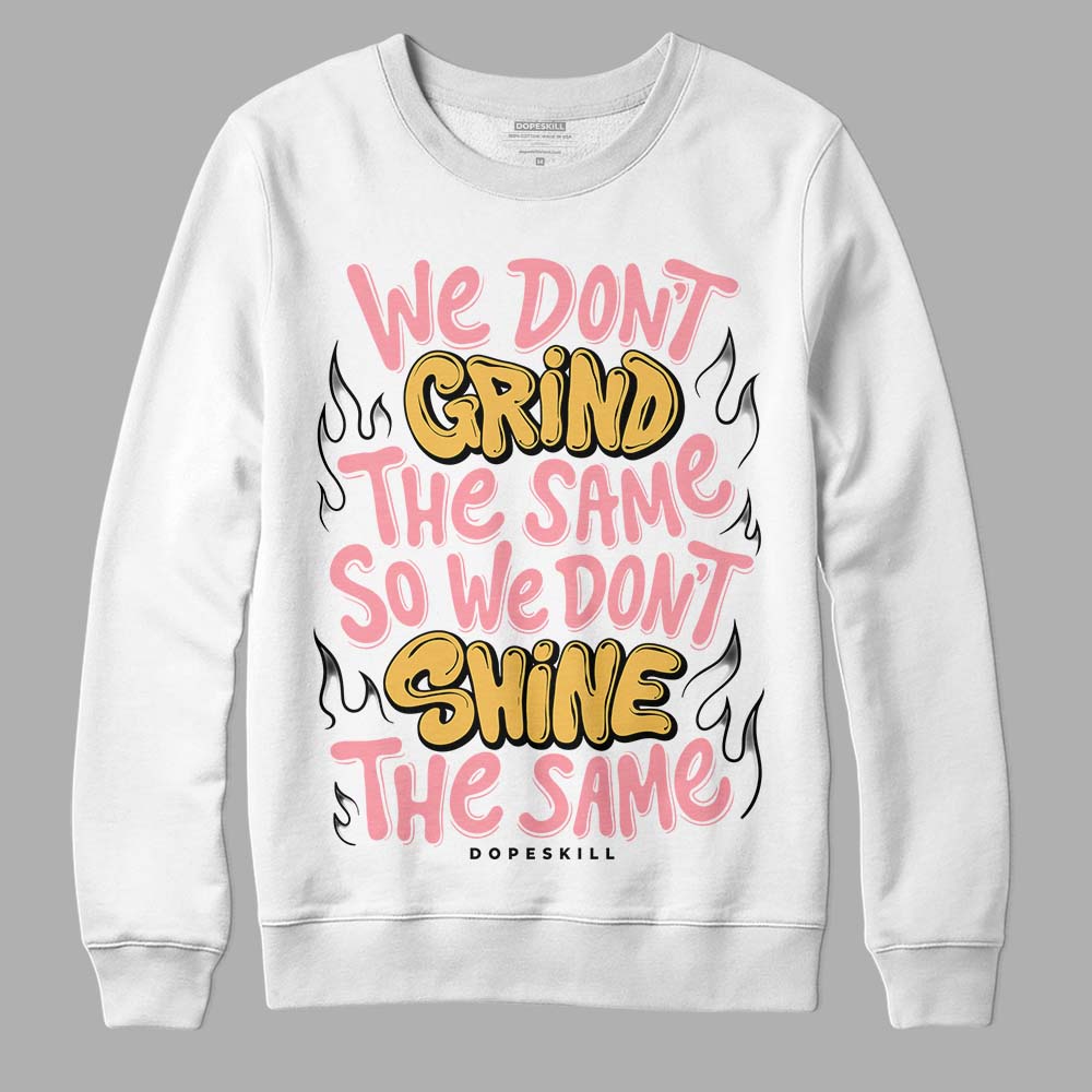 Jordan 3 GS “Red Stardust” DopeSkill Sweatshirt Grind Shine Graphic Streetwear - White