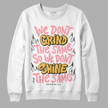 Jordan 3 GS “Red Stardust” DopeSkill Sweatshirt Grind Shine Graphic Streetwear - White