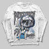 Jordan 9 Retro 'Flint Grey' 2026 DopeSkill Long Sleeve T-Shirt Mystery Ghostly Grasp Graphic Streetwear - White 