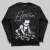 Jordan 1 Retro Low OG Zion Williamson Voodoo Alternate DopeSkill Long Sleeve T-Shirt Flexin' Graphic Streetwear - Black