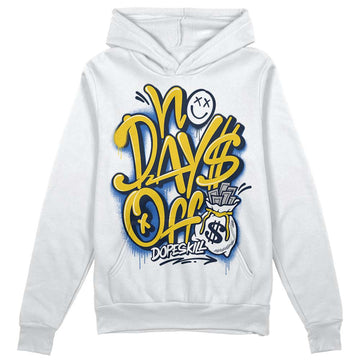 Dunk Low Vintage “Michigan” DopeSkill Hoodie Sweatshirt No Days Off Graphic Streetwear - White