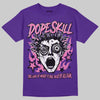 PURPLE Sneakers DopeSkill T-Shirt Root of Evil Graphic Streetwear - Purple