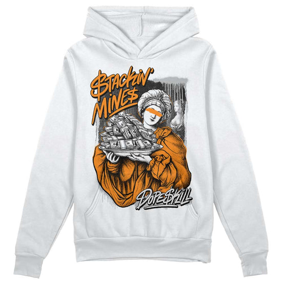 Dunk Low Cool Grey DopeSkill Hoodie Sweatshirt Stackin Mines Graphic Streetwear - White