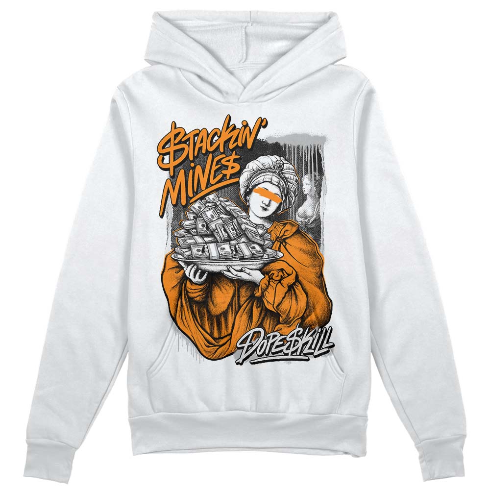 Dunk Low Cool Grey DopeSkill Hoodie Sweatshirt Stackin Mines Graphic Streetwear - White