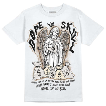 Jordan 5 SE “Sail” DopeSkill T-Shirt Angels Graphic Streetwear - White 