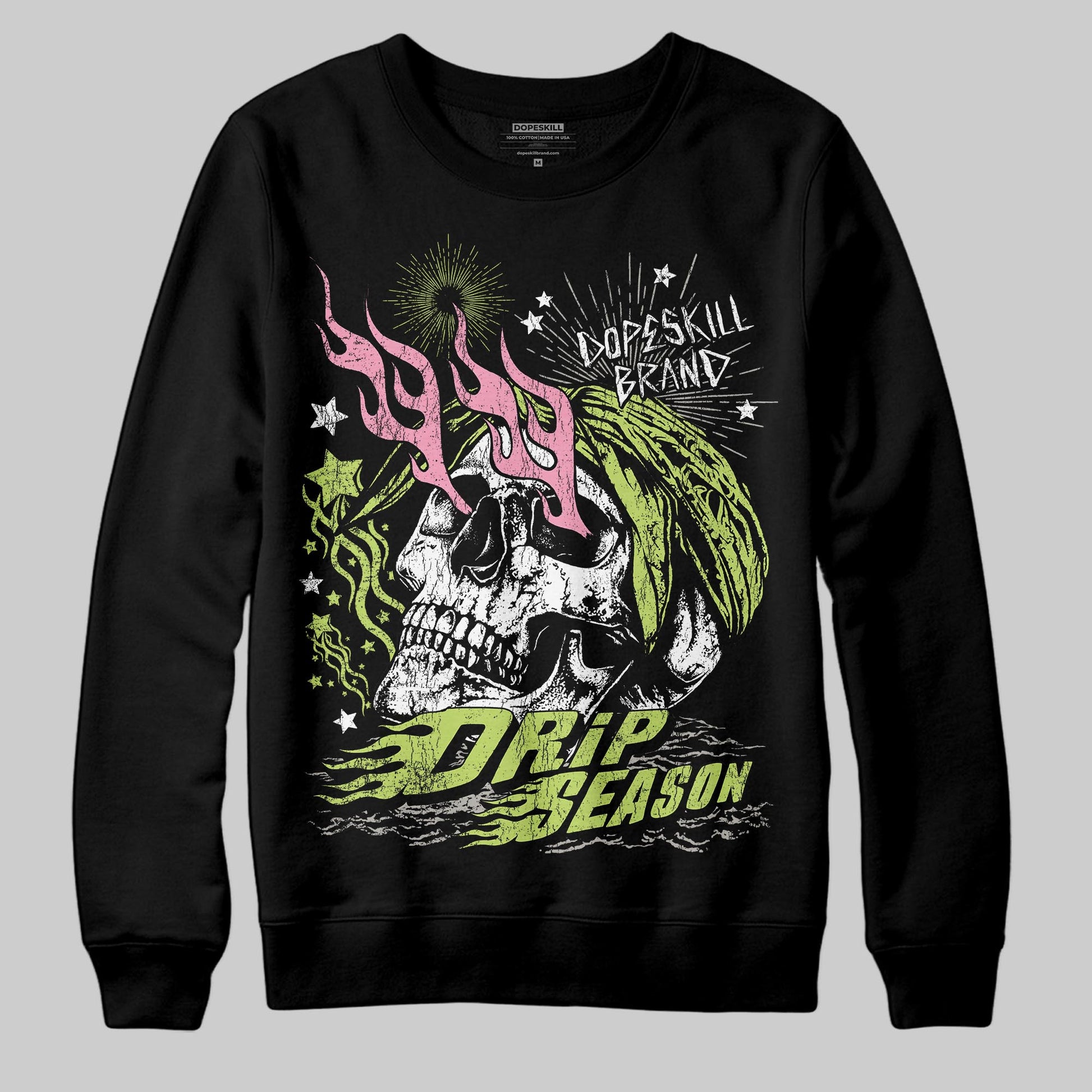 Chase B x Travis Scott x Jordan Jumpman Jack DopeSkill Sweatshirt Drip Season Graphic Streetwear  Black