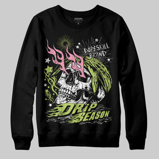 Chase B x Travis Scott x Jordan Jumpman Jack DopeSkill Sweatshirt Drip Season Graphic Streetwear  Black