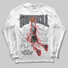 Jordan 4 “Fear” DopeSkill Long Sleeve T-Shirt Thunder Dunk Graphic Streetwear - White