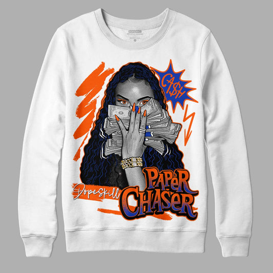 Dunk Low Futura Orange Blaze DopeSkill Sweatshirt NPC Graphic Streetwear - White