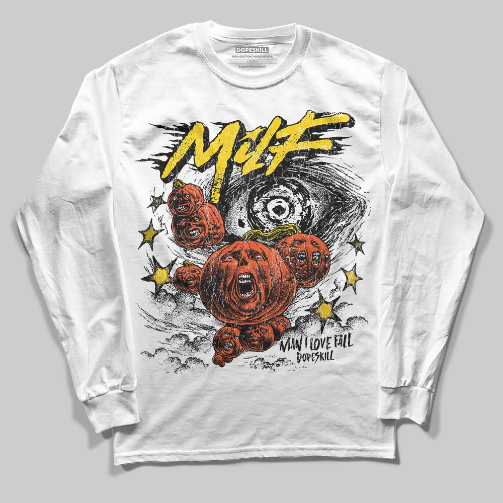 Jordan 6 “Yellow Ochre” DopeSkill Long Sleeve T-Shirt MILF Graphic Streetwear - White 