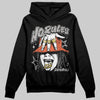 Grey Sneakers DopeSkill Hoodie No Rules Graphic Streetwear - Black