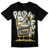 Jordan 11 Low 'Yellow Snakeskin' DopeSkill T-Shirt Paid In Full Graphic Streetwear  - White 