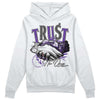 PURPLE Sneakers DopeSkill Hoodie Sweatshirt Trust No One Graphic Streetwear - White