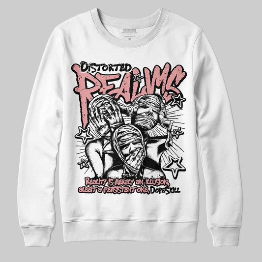 Harris Tweed x Wmns Dunk Low 'Black Phantom' DopeSkill Sweatshirt Distorted Realms Graphic Streetwear - White 