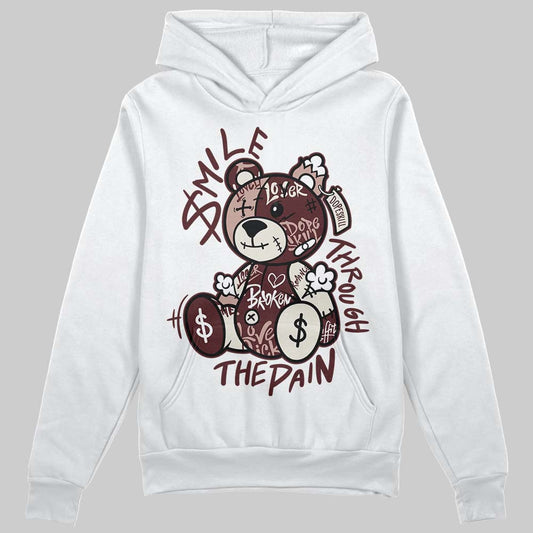 Jordan 11 “China” DopeSkill Hoodie Sweatshirt Smile Through The Pain Graphic Streetwear - White