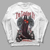 Jordan 5 Retro Burgundy (2023) DopeSkill Long Sleeve T-Shirt New I'm Loving It Graphic Streetwear - White