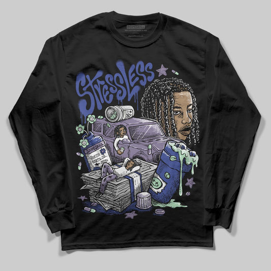 Jordan 1 Retro Low OG Zion Williamson Voodoo Alternate DopeSkill Long Sleeve T-Shirt Stressless Graphic Streetwear - Black