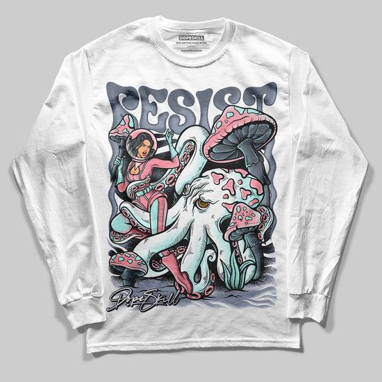 Jordan 5 Easter DopeSkill Long Sleeve T-Shirt Resist Graphic Streetwear - White