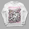 Dunk Low LX Pink Foam DopeSkill Long Sleeve T-Shirt Resist Graphic Streetwear - White