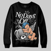 Jordan 10 OG “Steel” DopeSkill Sweatshirt New No Days Off Graphic Streetwear - Black