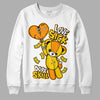 Jordan 6 “Yellow Ochre” DopeSkill Sweatshirt Love Sick Graphic Streetwear - White