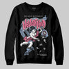 Jordan 3 GS “Cobalt Bliss” DopeSkill Sweatshirt Nevermind Graphic Streetwear - Black