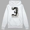 Jordan 3 “Off Noir” DopeSkill Hoodie Sweatshirt No.3 Graphic Streetwear - White