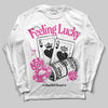 Dunk Low GS 'Triple Pink' DopeSkill Long Sleeve T-Shirt Feeling Lucky Graphic Streetwear - White