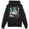 Jordan 5 Aqua DopeSkill Hoodie Sweatshirt Trust No One Graphic Streetwear  - Black