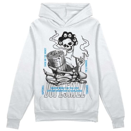 Jordan 6 “Reverse Oreo” DopeSkill Hoodie Sweatshirt Show Me The Money Graphic Streetwear - White