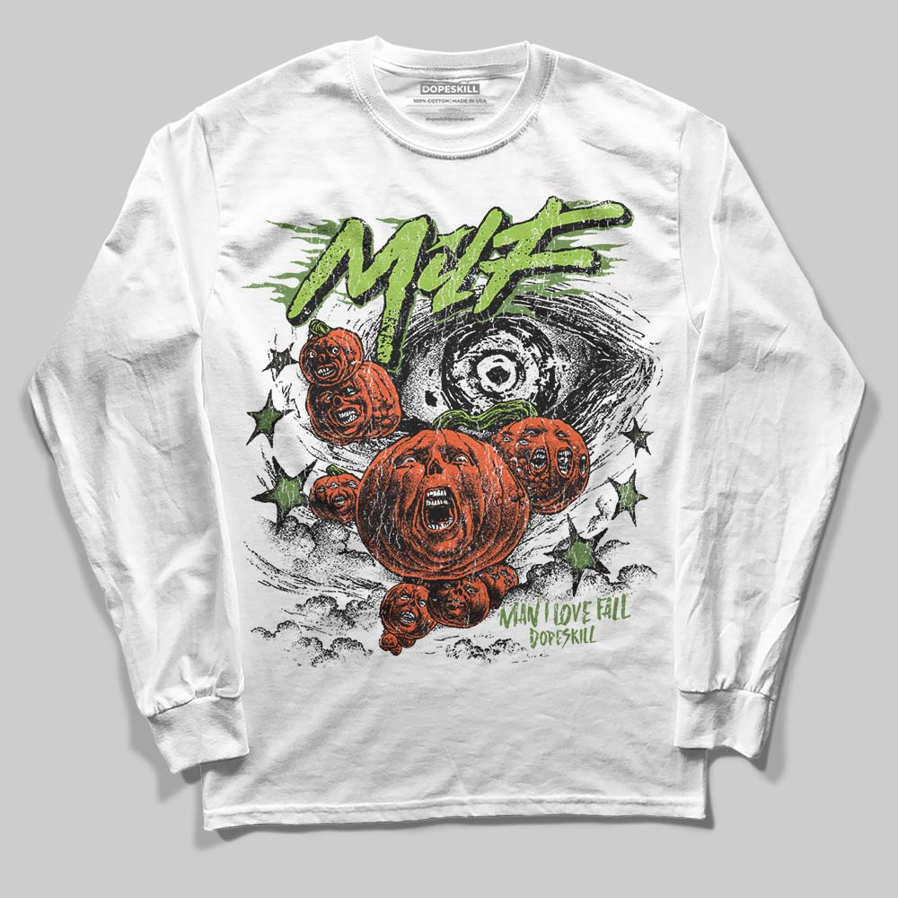 Dunk Low 'Chlorophyll' DopeSkill Long Sleeve T-Shirt MILF Graphic Streetwear - White