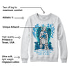 Military Blue 4s DopeSkill Sweatshirt Angels Graphic