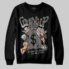 Jordan 4 Retro Cave Stone DopeSkill Sweatshirt Money Bag Coming Up Graphic Streetwear - Black