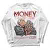 Jordan 13 “Dune Red” DopeSkill Long Sleeve T-Shirt MOMM Graphic Streetwear - White