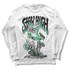 Jordan 1 High OG Green Glow DopeSkill Long Sleeve T-Shirt Stay High Graphic Streetwear - White 