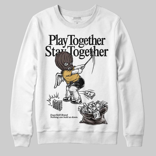 Adidas Samba OG C ‘Black Gum’ DopeSkill Sweatshirt Play together, Stay together Graphic Streetwear - White